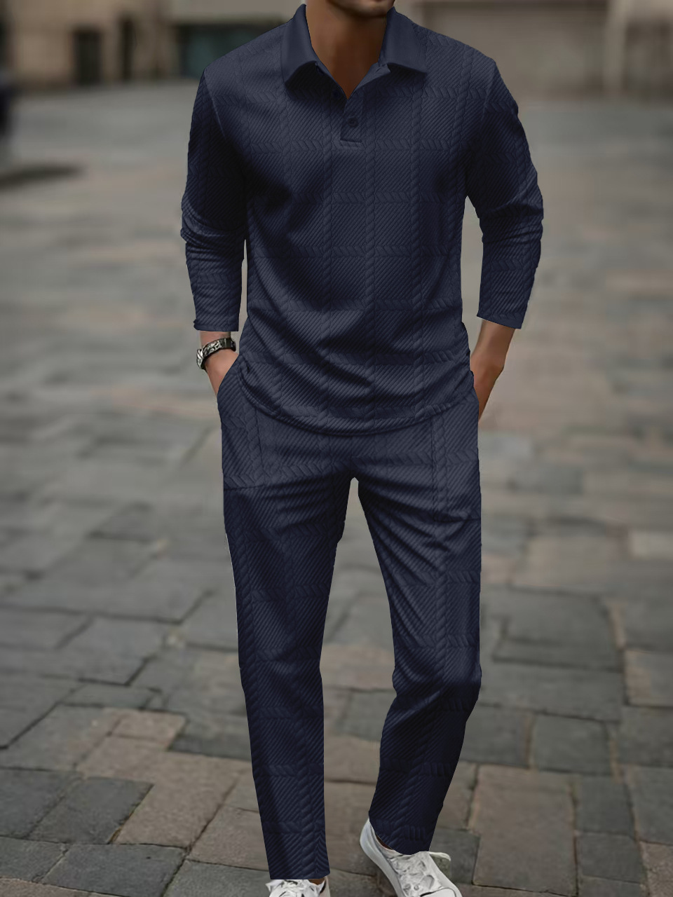 Fashion Designer Tracksuit Autumn Two Piece Set men Sports Pants Sets Running Fitness Casual Track Suit mens Clothing streetwear daily outfit 2 Piec