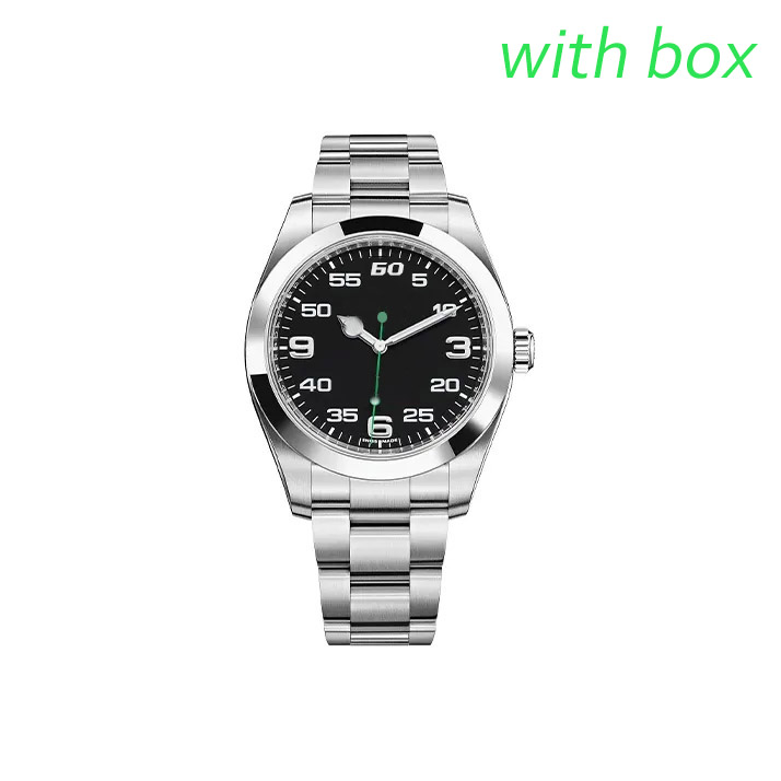 Mens Watch Automatic Watches 2813 movement 904L Stainless Steel Strap Sapphire Luminous luxury Wristwatches With Box and papers free shipping