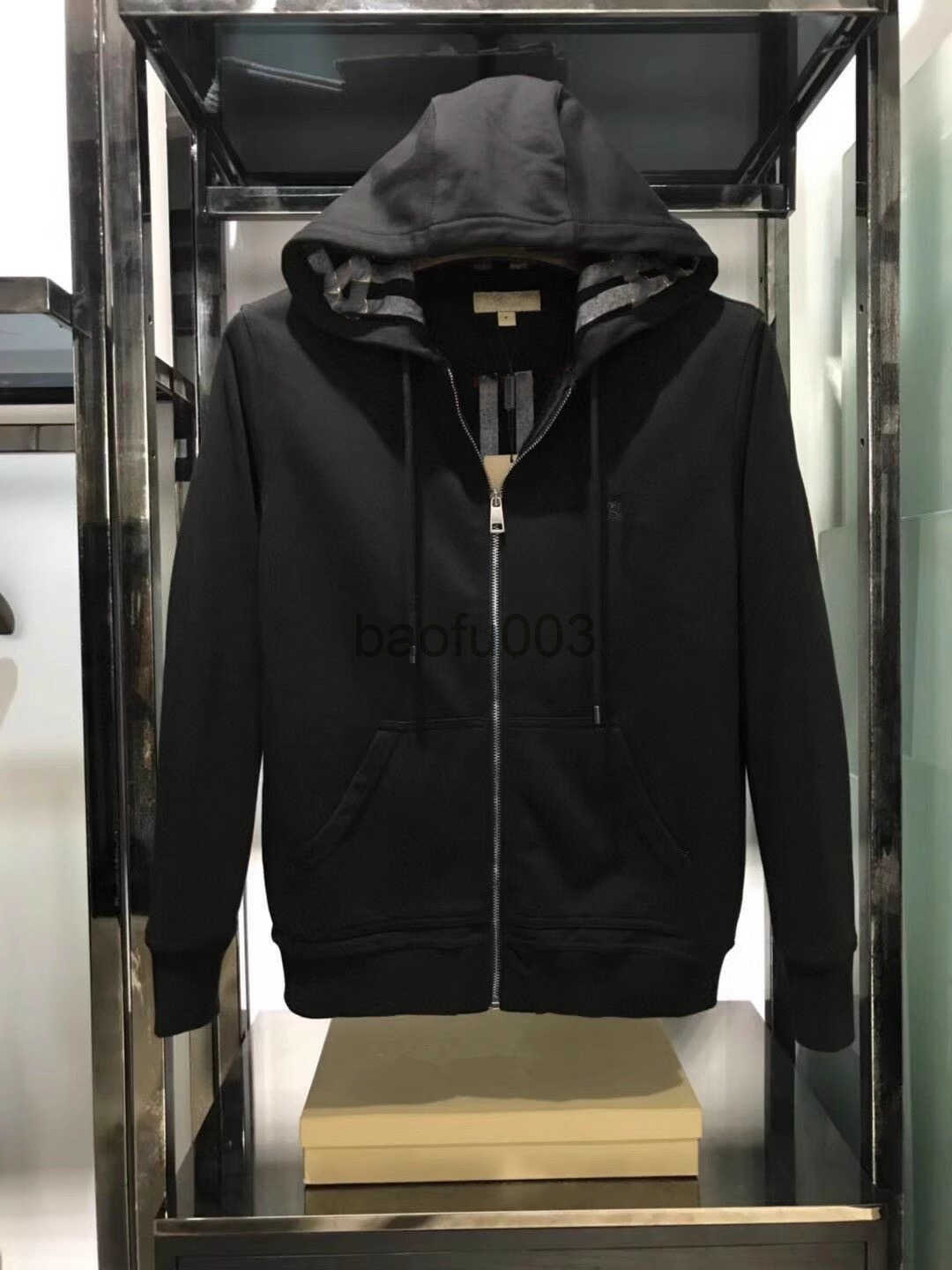 Mens Hoodies British Style Hooded Womens Hoodie Spring Autumn Zipper Jacket Casual Sweatshirts Cardigan Clothes J250825