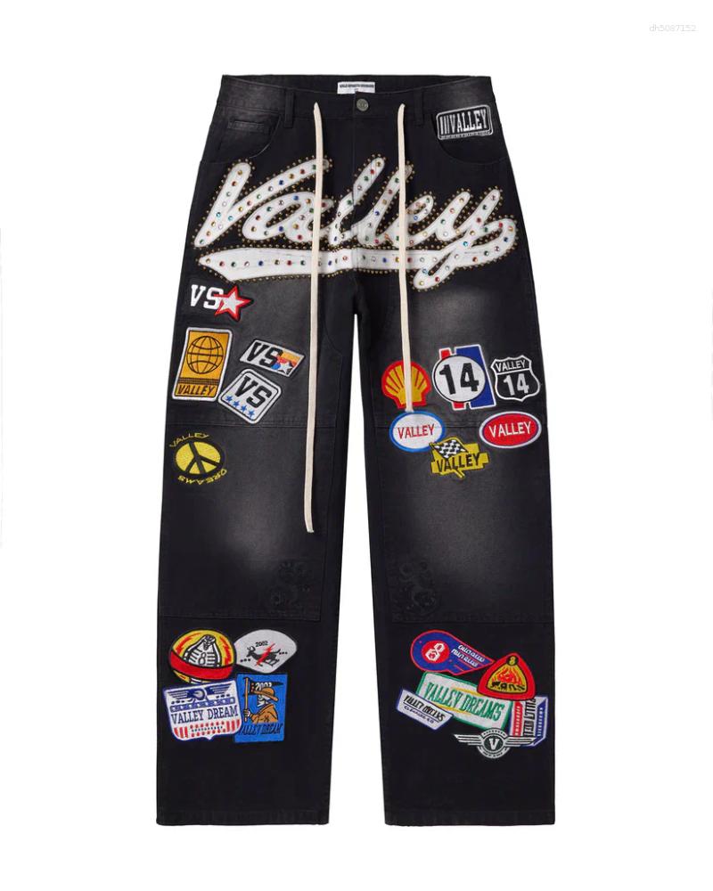 Men's Jeans Y2K Clothes Streetwear Inspired Cargo Vintage Heavy Duty Denim Baggy Graphics Autumn Hip Hop Fit Men Woman Clothing