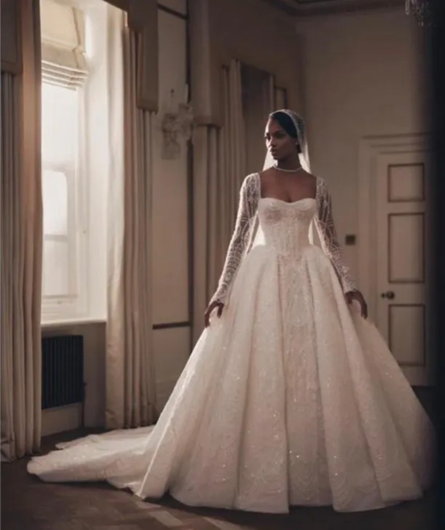 Illusion Full Lace Wedding Dresses 2025 Arabic Charming Appliques Beading Bridal Gowns Formal Women Brides Robe De Mariee Custom Made