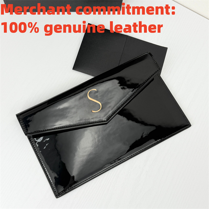High quality UPTOWN Clutch Bags Womens Designer bags Luxury crocodile classic flap envelope bag lady handbags genuine leather Evening Bags Wallet fa