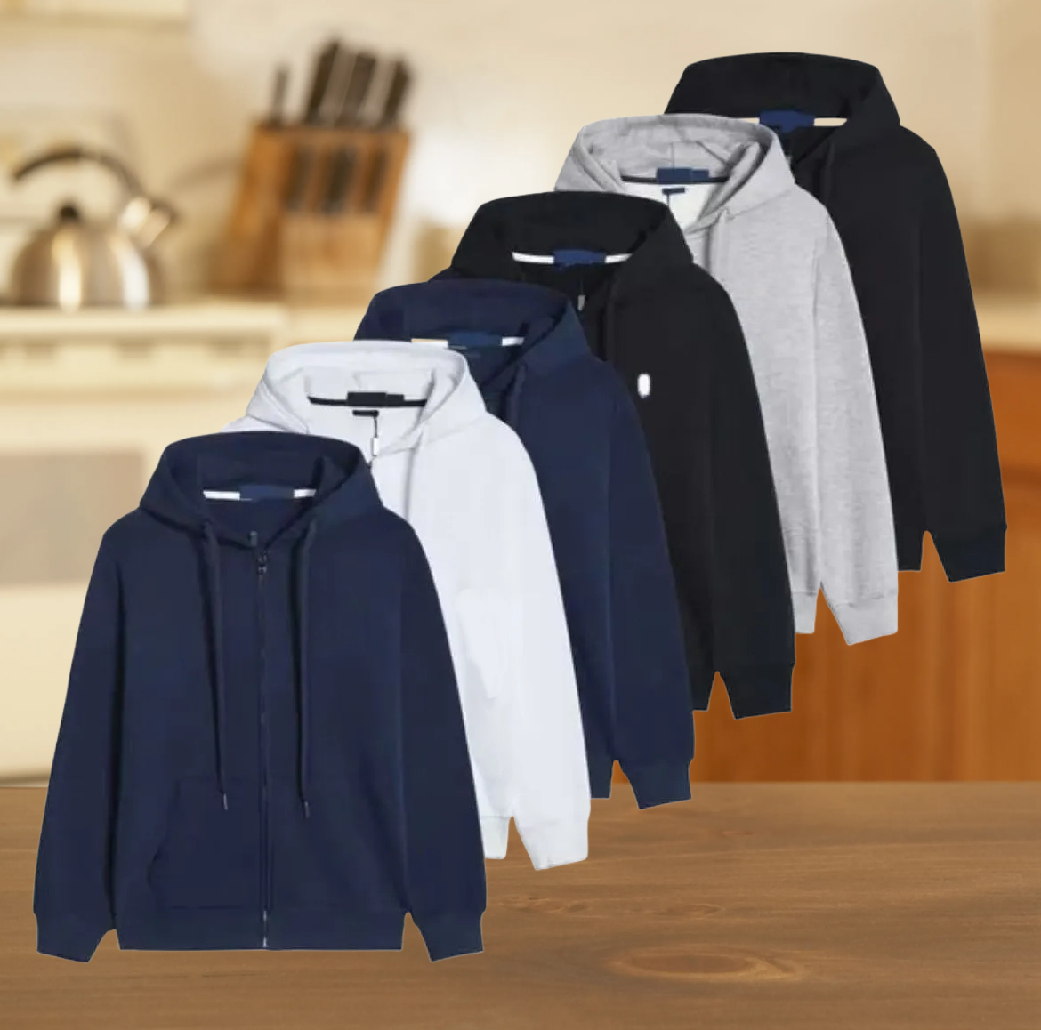 Designer men&#039;s sweatshirt Hoodie Zipper up men&#039;s polo shirt Women&#039;s cotton cardigan fall/winter fashion hooded shirt casual hooded-image-792730275