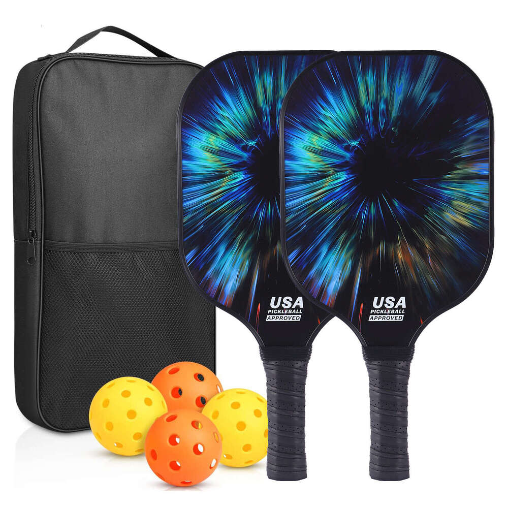 Fiber Pickleball Carbon Honeycomb Board Outdoor Sports Graphite Feather Beach Racket