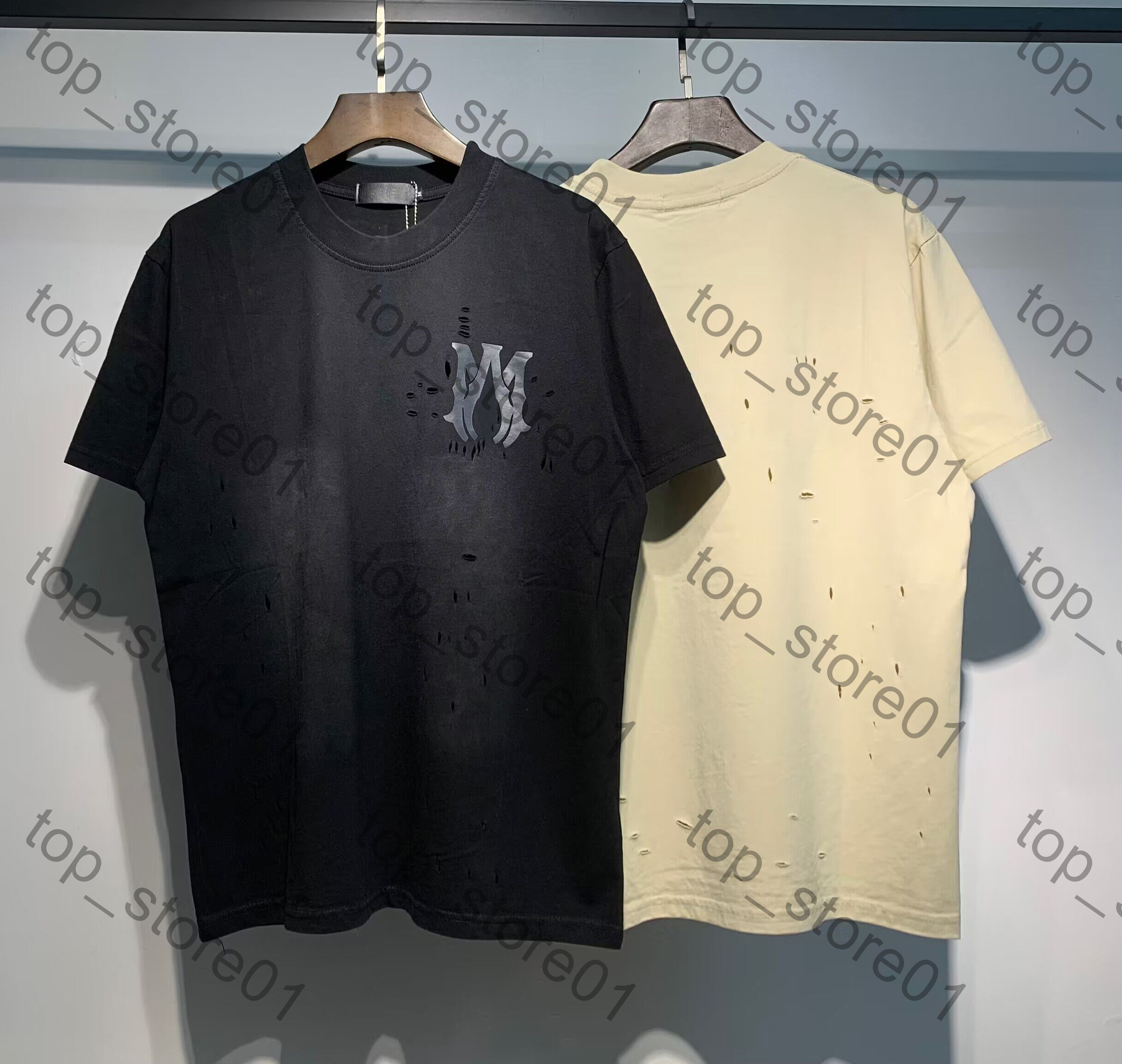 Limited Edition Designer T Shirt 2025 Yeart Shirts Couples Men T Shirt Street Wear Luxury Clothing Summer Fashion Shirt Splash Ink letter Print D-image-973725787