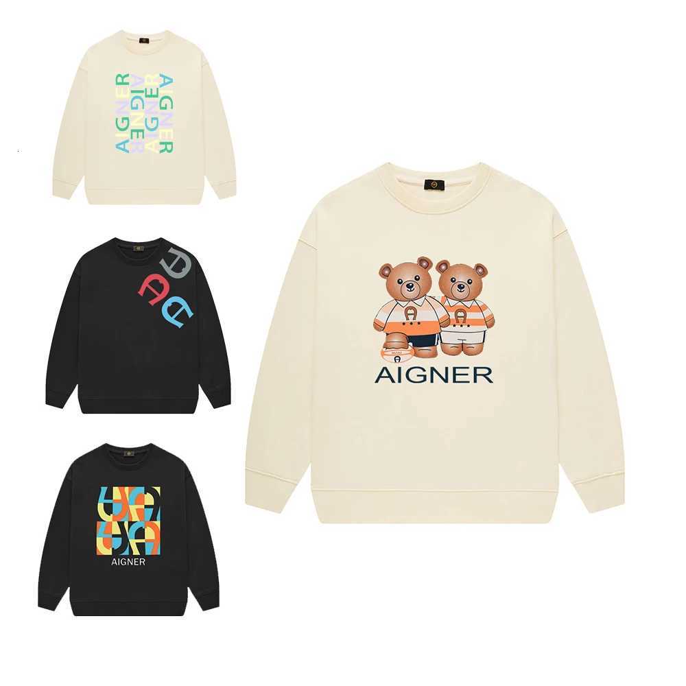Fashionable boys pullovers spring and autumn clothing hoodies long sleeves trendy letter prints loose winter base shirts Z250826