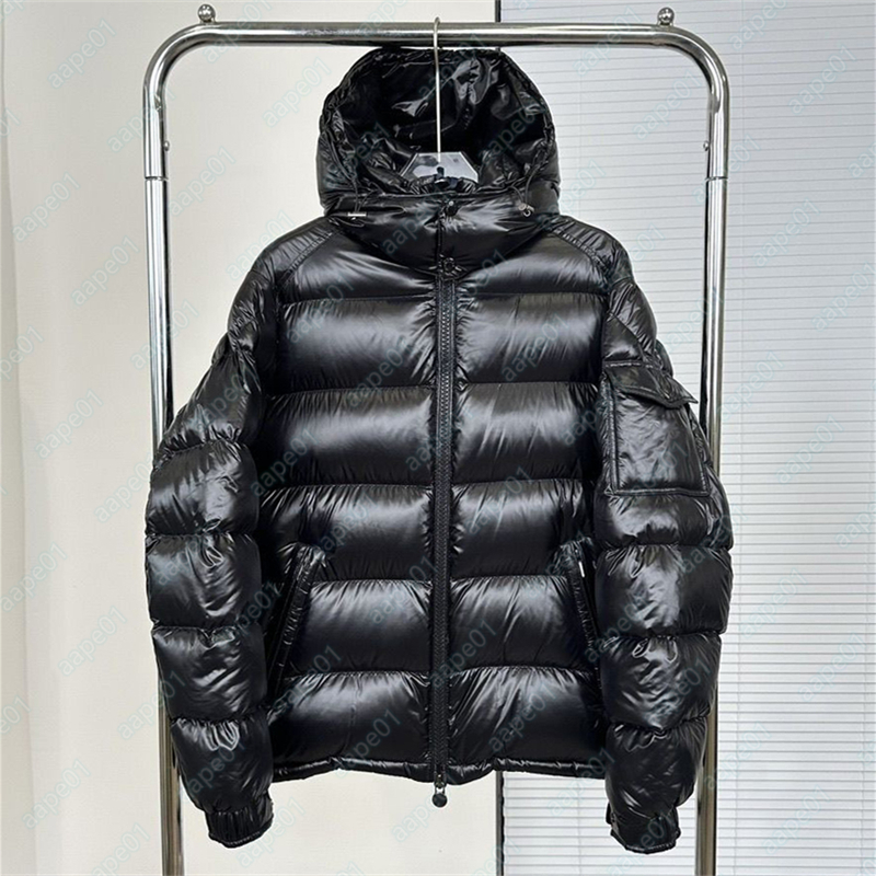 Mens Down Coat Designer Jacket Winter Warm Windproof Down Puffer Jacket Doudoune Coat Mens Shiny Matte Down Jacket Womens Classic Parker Coat