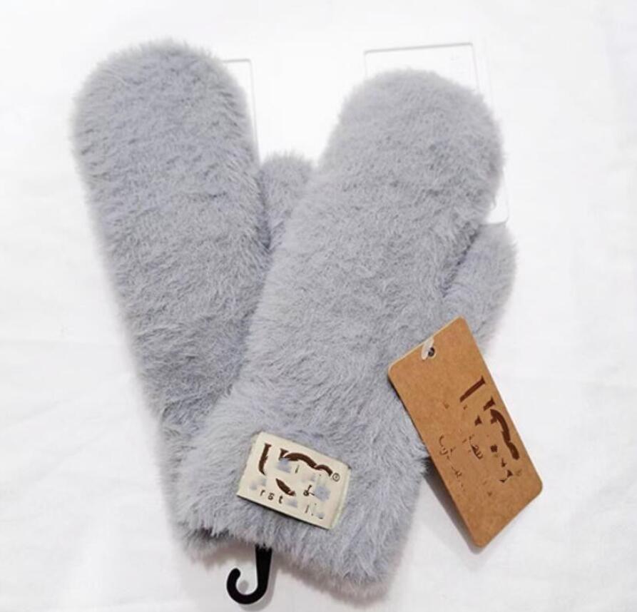 Five Fingers Gloves Designer Men Autumn Gloves Warms Luxury Winter Fashoin Womens thickening Knitted glove Five Fingers Cold proof Touch screen Mitt