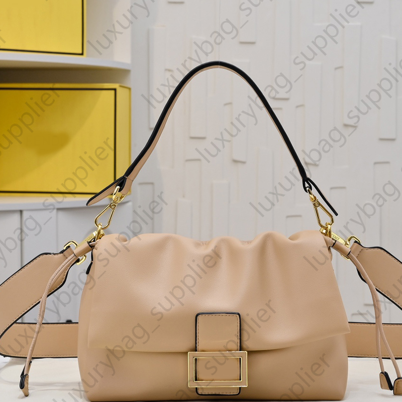 Crossbody Bag Shoulder Bag Designer Bag Flap Messenger Bag Handbag Sac Luxe Purse Cowhide Leather Golden Hardware Buckle High Quality Plain Color Sa