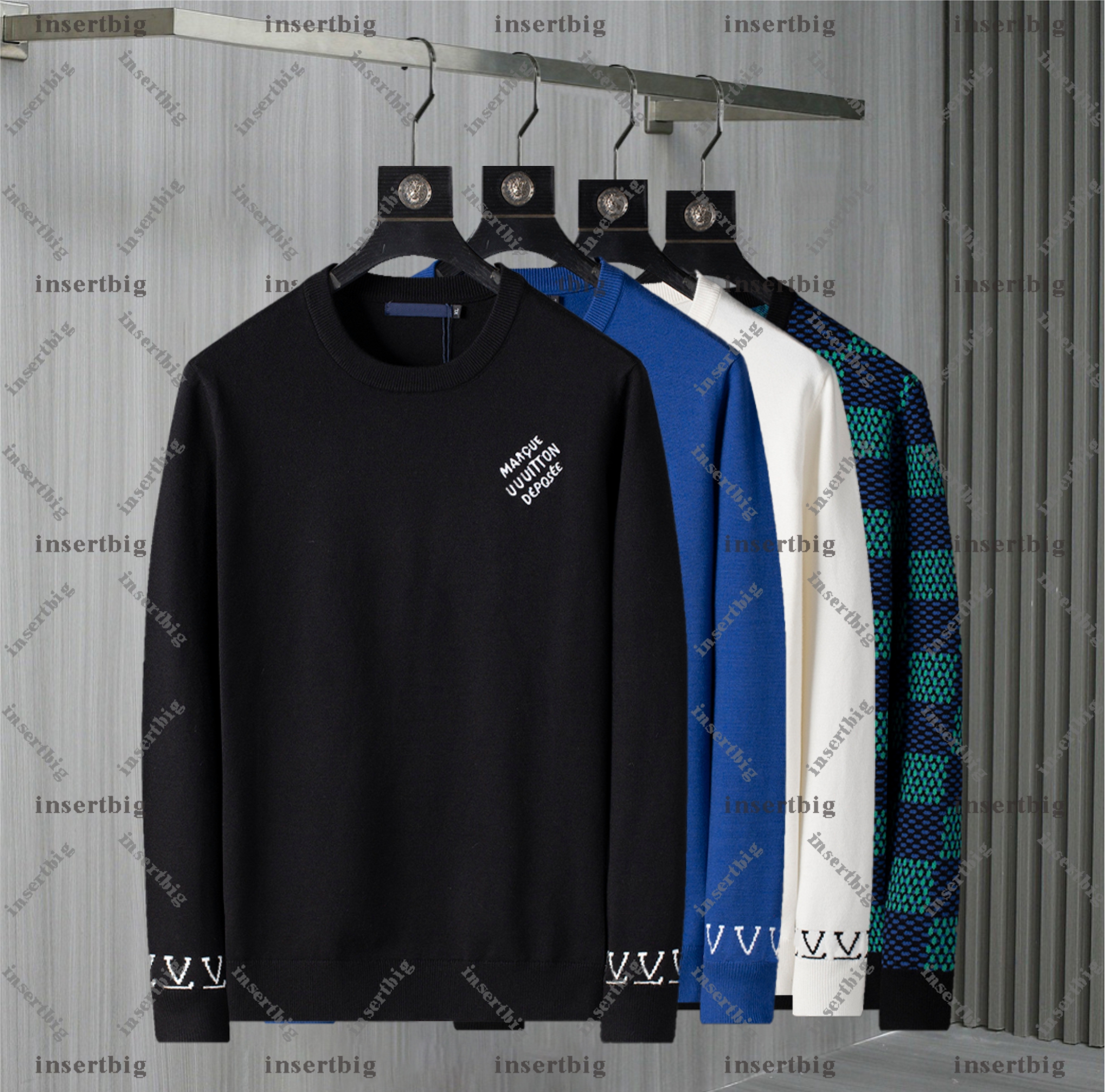 26s Sweater Mens Designer Sweater Winter Designer High Stretch Knit Sweater Warm Pullover Shirt Twist Button Shirt Zipper Sweater 3XL 9988