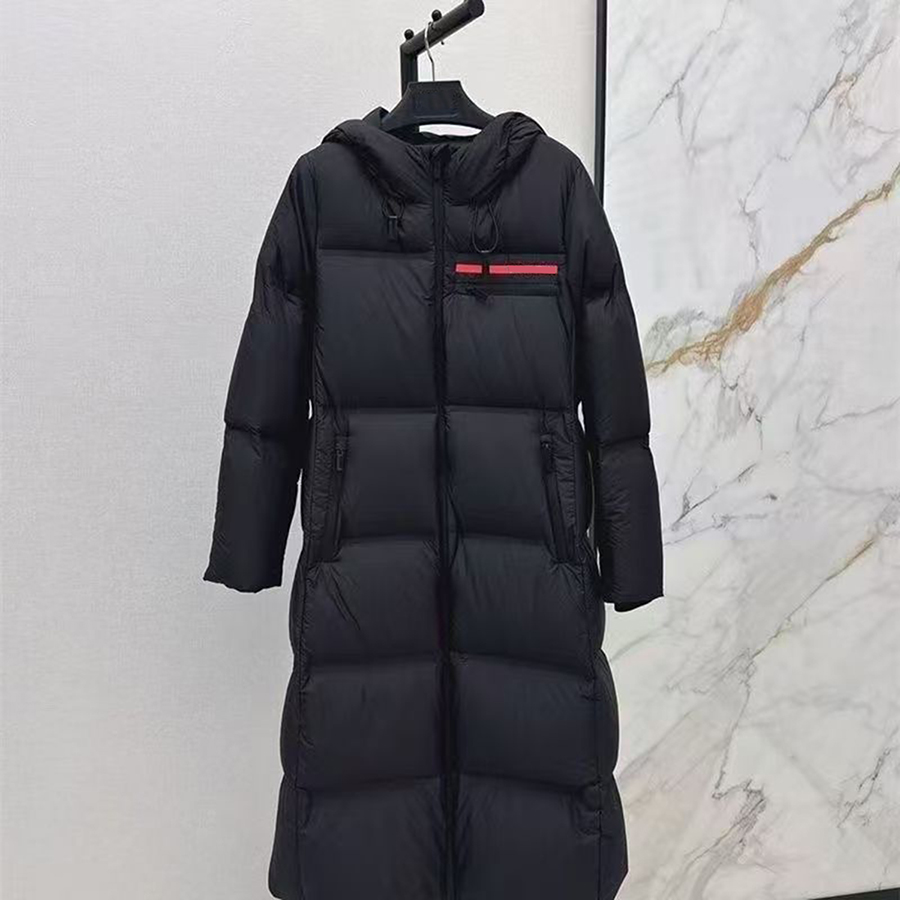High Womens Jackets Down Coats Long Fur Hoodie Puffer Downs Jacket Classic Woman Parkas Designer Tops Slim Windbreaker Warm Wind Coats S-2XL