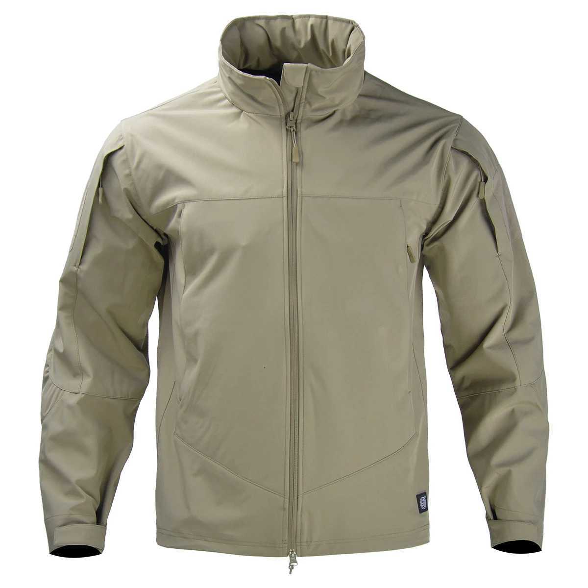 100 Cotton Tactical Field Jacket Hiking Jacket with Hood Waterproof Outdoor Hunting Airsoft Paintball Jacket Camping CoatXJ250826