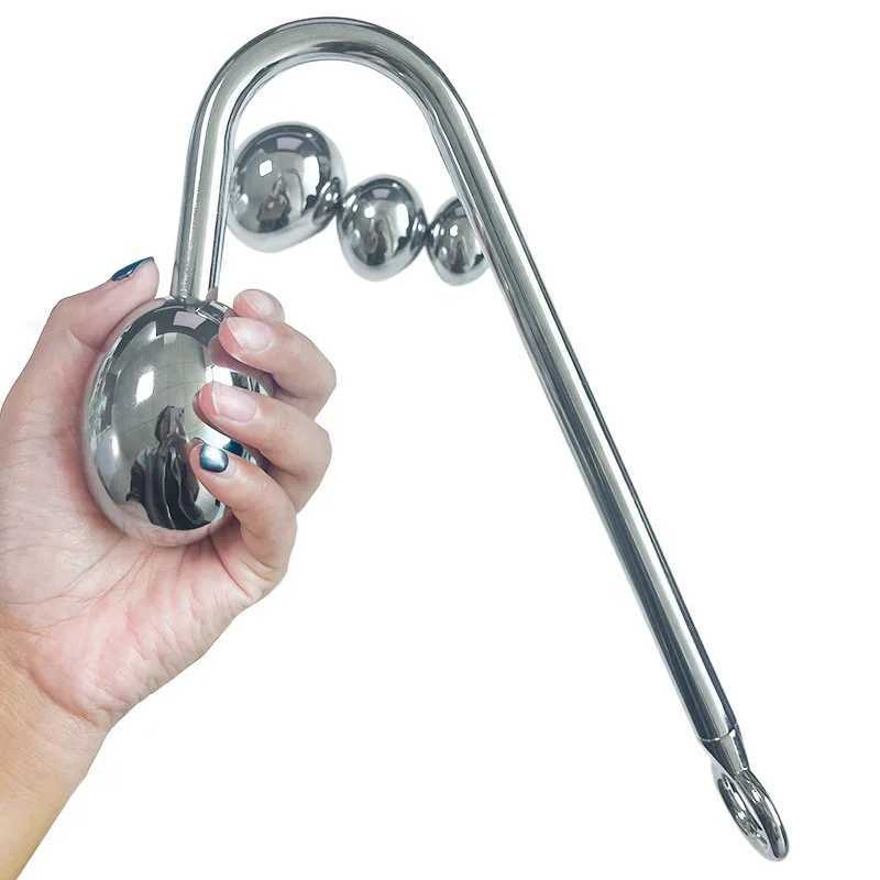 Anal Toys 4pcs Women Plug Fetish Adult Toy Hook Bdsm Gay Sex for Man Metal Butt Dilator Prostate Massager Chastity 18+ 250825