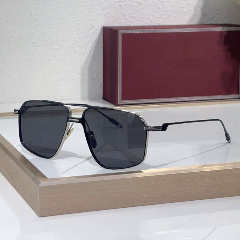 Designer Sunglasses Mens and Womens Sunglasses High Quality Pilot Metal Frame Sunglasses JAGGER UV400 Fashion Designer Sunglasses with Box
