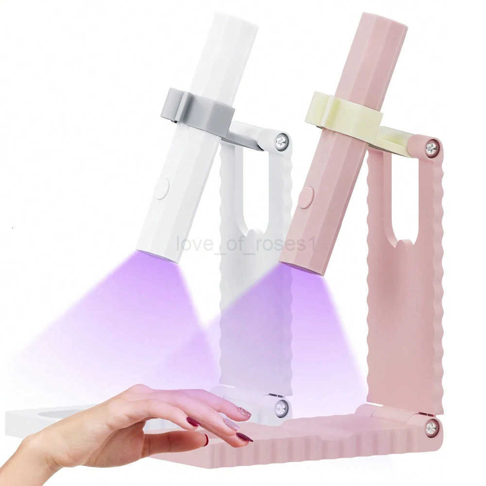 Convenient Handheld Nail Dryer Lamp UV/LED Nail Curing All Gel Polish Nail Art Tool USB Rechargeable Quick Dry Nail Lamp Z250826