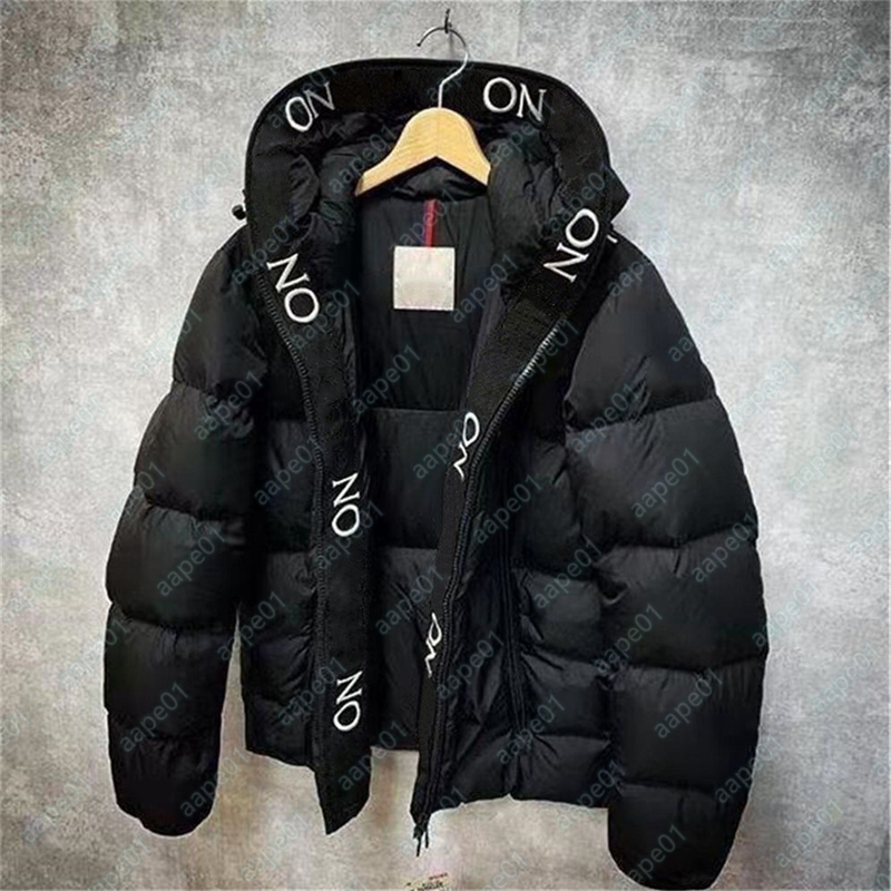 Veste de créateurs hommes Down Parka Winter Jacket Womens Down Coat Outdoor Fashion Brand Hooded Down Warm Veste Taille S-3XL