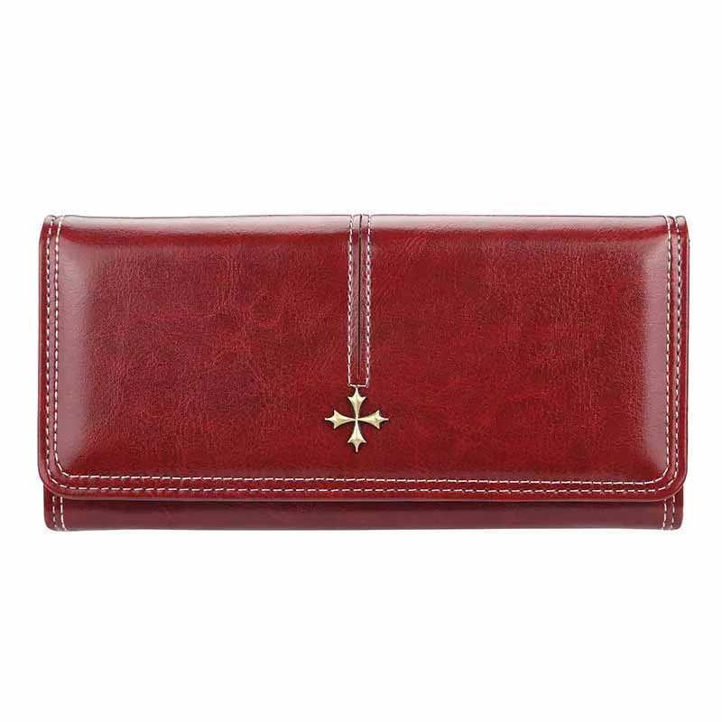 Long Women Coin Wallet Female Phone Purse Card Holder Wallet Zipper Hasp PU Leather Clutch Large Capacity Luxury Money Phone Bag W250826