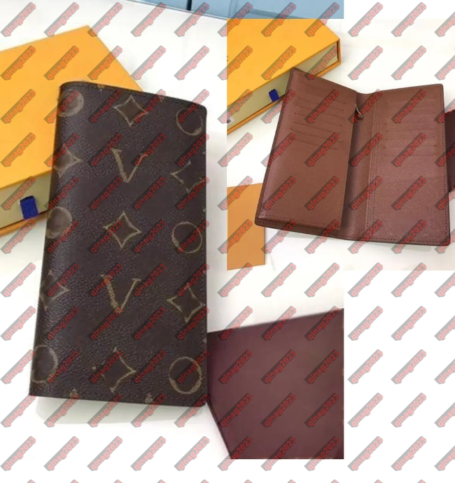 Portefeuille de créateur de mode, portefeuille de luxe, sac à main en cuir pour hommes et femmes, portefeuille de monnaie de lettre de fleurs de