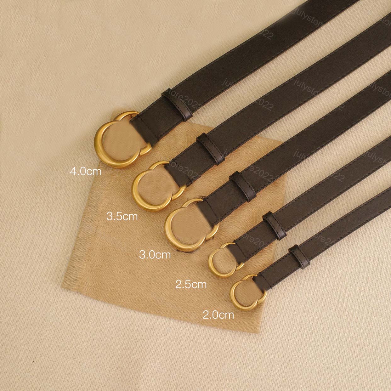 Designer Belt Men Luxury Belts for Women Width 2 2.5 3.5 4cm Leather Belt Mens Solid Color Simple Casual Cintura Fashion Gold Buckle Trendy Desig