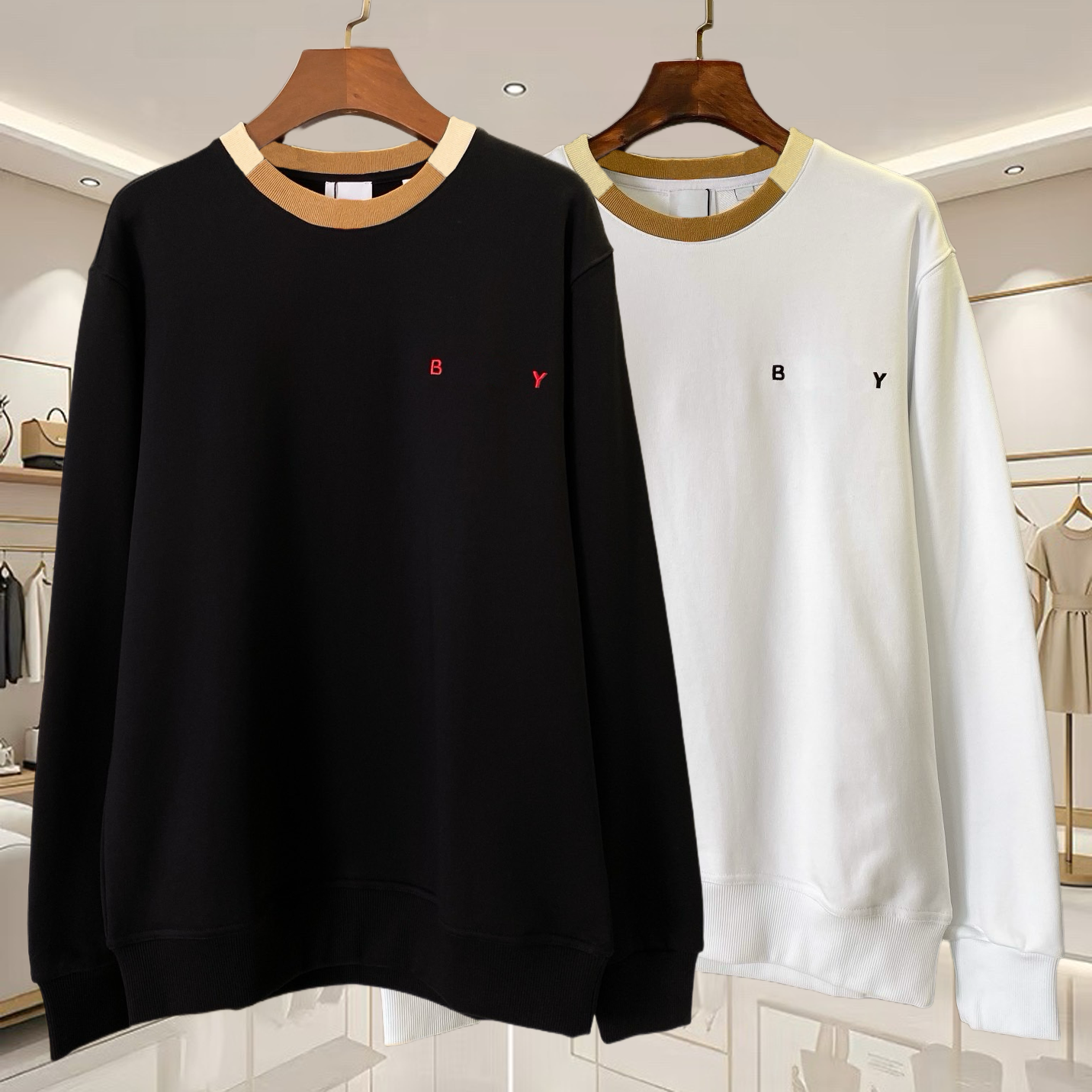 High quality designer men's hoodies, fashionable letter loose hoodies, casual street pullovers, warm sweaters, autumn and winter long sleeved s