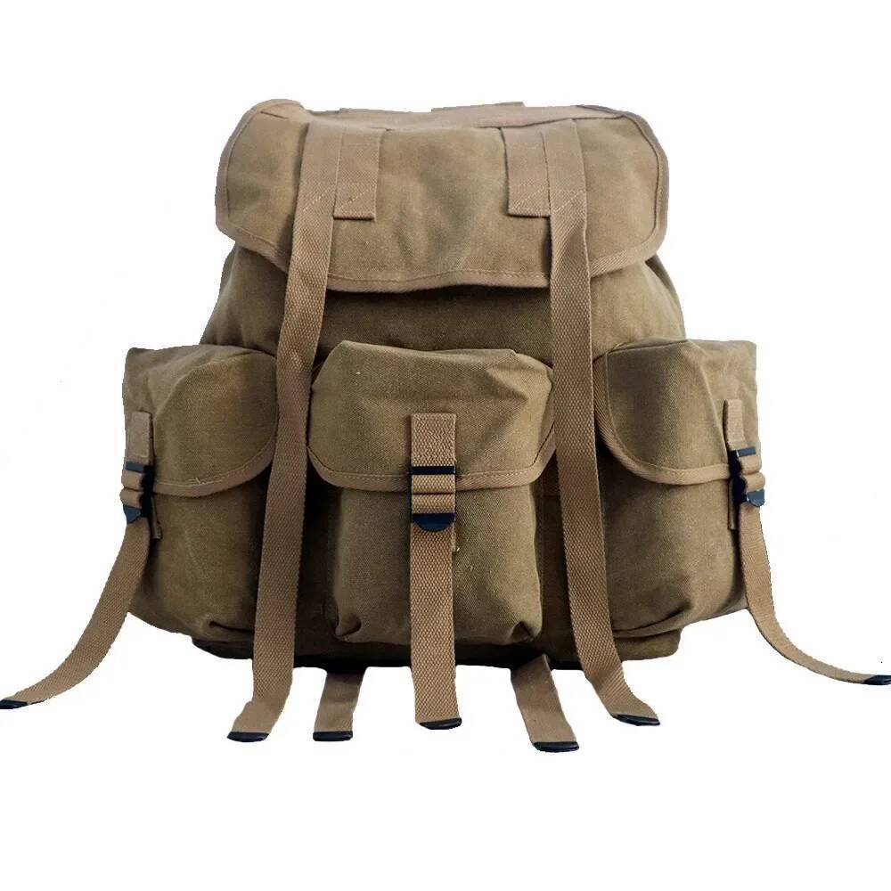 M14 Backpack Retro WW2 US Running Bag Storage Pack Canvas Camping Equipment Tactical high-quality high-quality