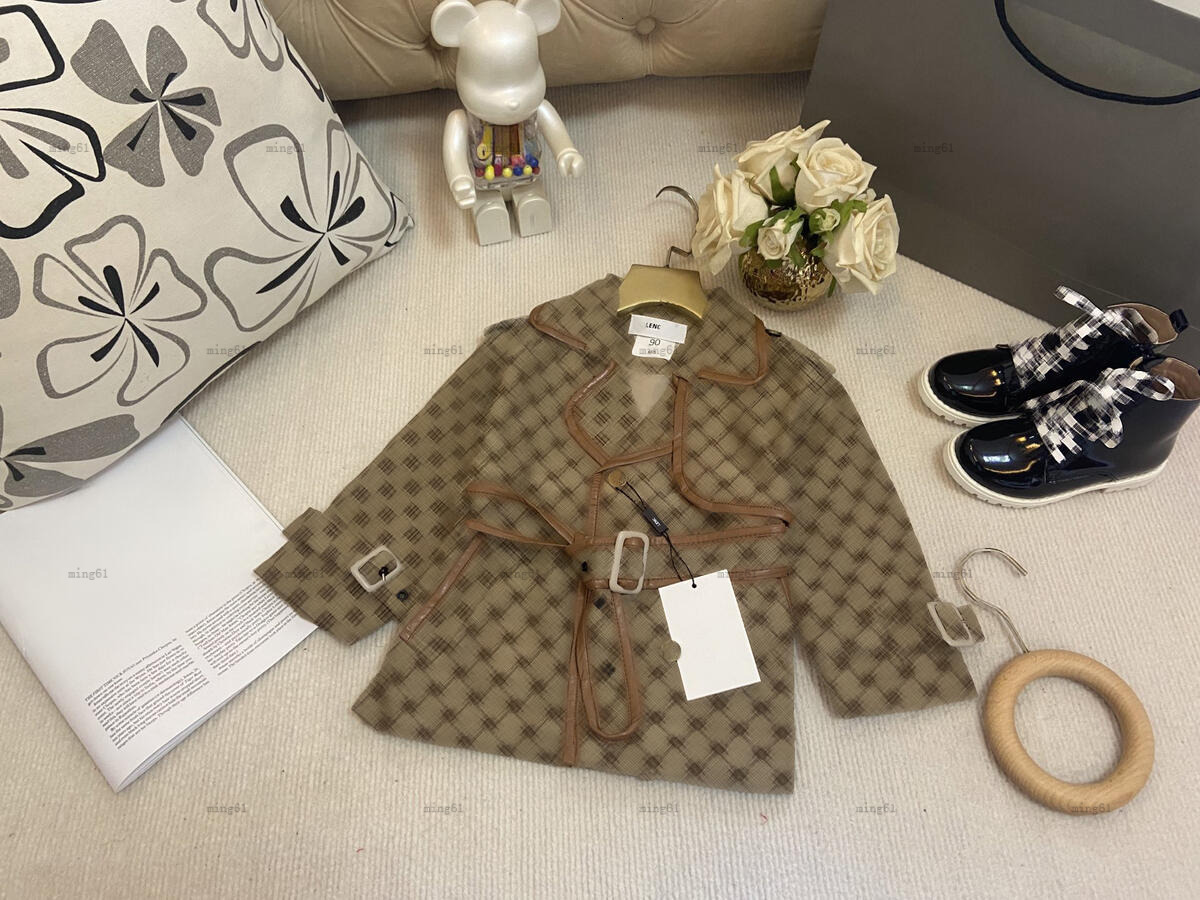Brand baby Tench coats letter printing Child jacket kids designer clothes spring girl windbreaker autumn boy Outwear A232X07N068