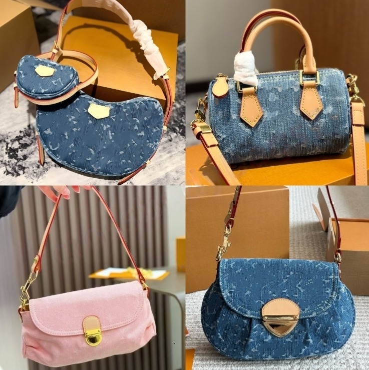 high quality Denim mini luxury bag purses crossbody designer bag woman handbag purse shoulder pink bags designer women handbags cross body womens ba