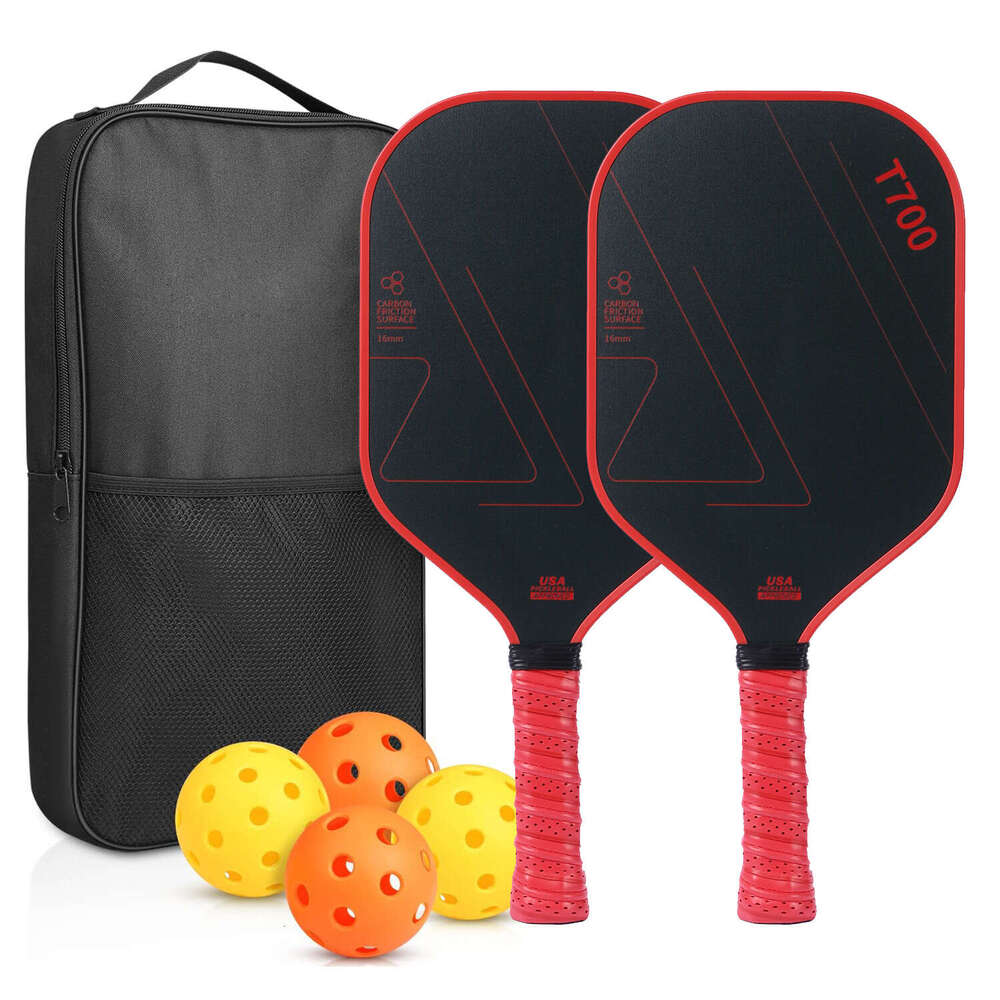 T700 Improved Durability Cloth Texture Matte Carbon Fiber Pickleball Paddle Integrated 16Mm Competition High-End Special