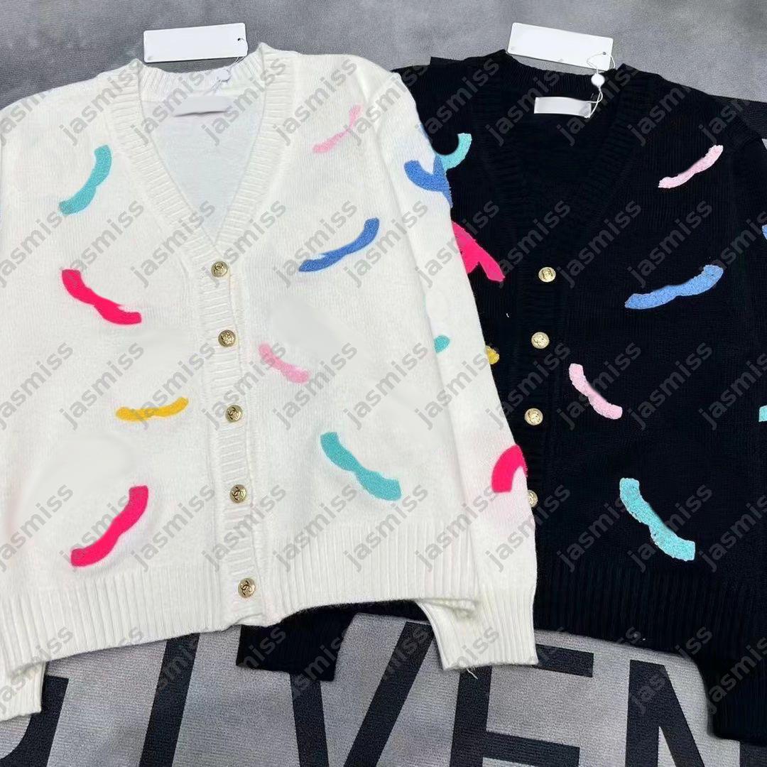 High Version Sweater Womens Cardigan Designer Knit Shirts Coat Sweaters Lady Luxury Tops Long Sleeve Jacket Clothes Women Knitted Cardigan -12 DPD25