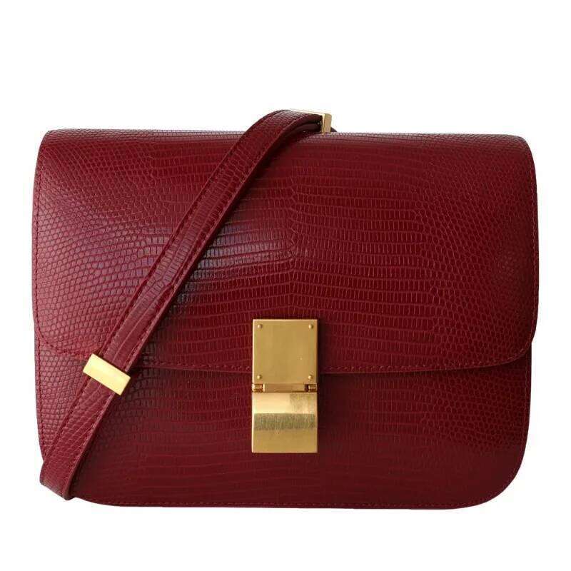 Designer Bags luxury Hot Selling New High End Curved Lizard Pattern Leather Single Shoulder Crossover Fashion Women's Bag