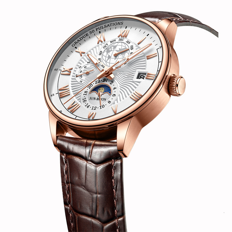 Free Shipping For New Designer Watches Swiss Business Belt Watch Men's Quartz Watch Genuine Waterproof Brand Famous Watch Men's Watch
