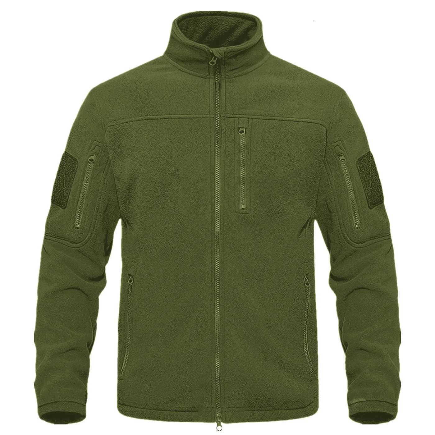 Mens Autumn and Winter New Outdoor Sports Tactical Clothing Mens Fleece Top Mens Casual Warm Jacket JacketXJ250826
