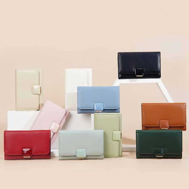 New Women Wallet Fashion Coin Purse Card Holders Large Capacity Multifunctional Leather Solid Wallet Clutch Ultrathin Wallet W250826