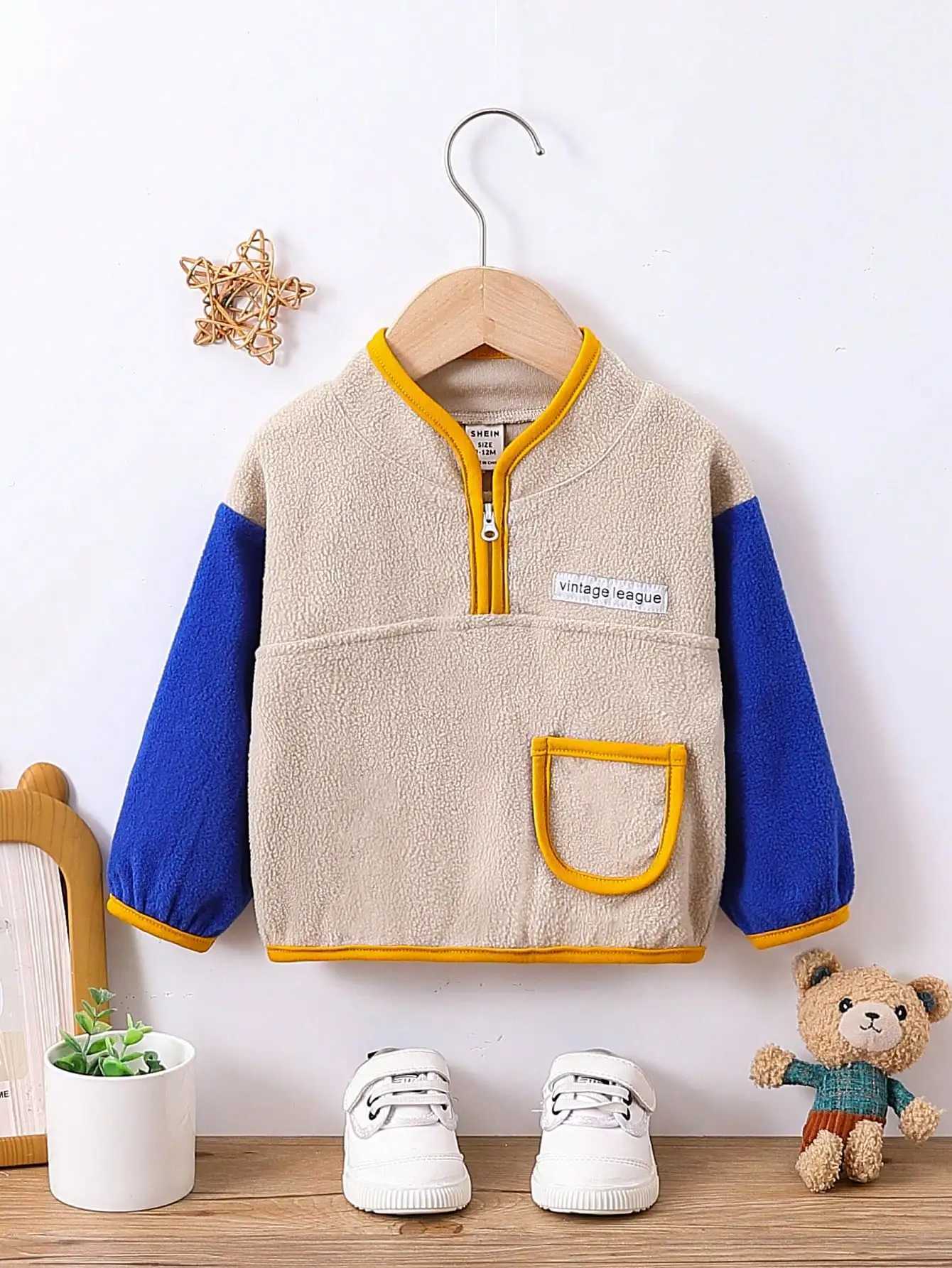 Autumn and Winter Warm Sweatshirts for Newborns and Babies and Outdoor Sports Jackets for Baby Girls in Autumn Z250826