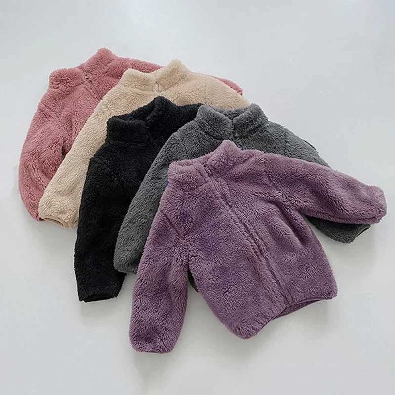 Kids Spring Coats Children Outerwear Boy Warm Fleece Jacket Baby Girls Jackets For Autumn Children Clothing Z250826
