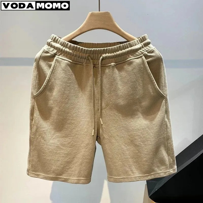 Mens Shorts Summer Fashion Trend Loose Five Quarter Pants Casual 250825