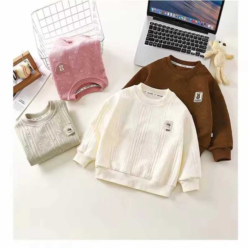 Boys Girls Casual Sweatshirt Autumn Kids Long Sleeve Warm Pullover Spring Teen Sportswear Coats Children Clothing 110 Years Z250826