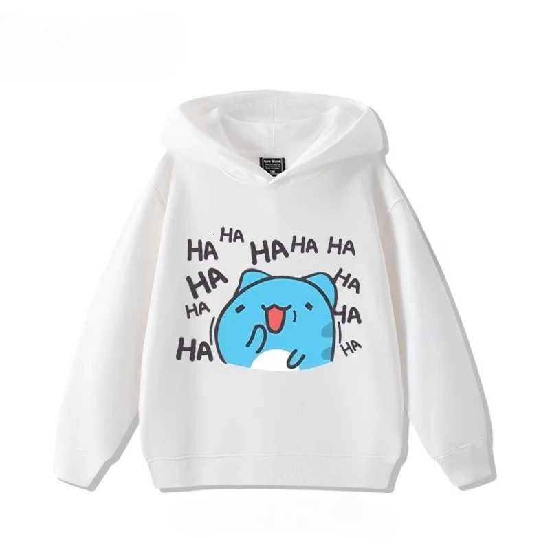 Fun Bugcat Capoo pattern printed hoodie comfortable autumn casual hoodie highquality and fashionable childrens hoodie Z250826