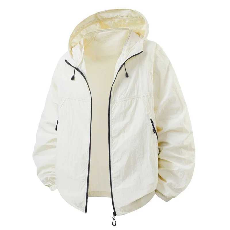 Mens UPF50 Sun Protection Jacket Lightweight Breathable Windbreaker Hiking Cycling Fishing Outdoor Sports ChuidDri UV TravelXJ250826