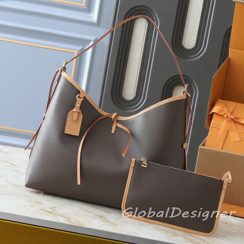 designer women canvas handbag lady casual tote bag luxury hobo shoulder bag high quality purse fashion genuine leather large hobos casual totes MM P