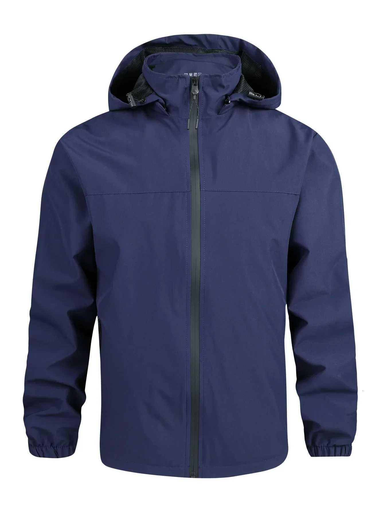 20204 Mens Windbreaker Spring Field Jackets Outerwear Mens Tactical Waterproof Pilot Coat Hoodie Mens Hunting Working ClothesXJ250826