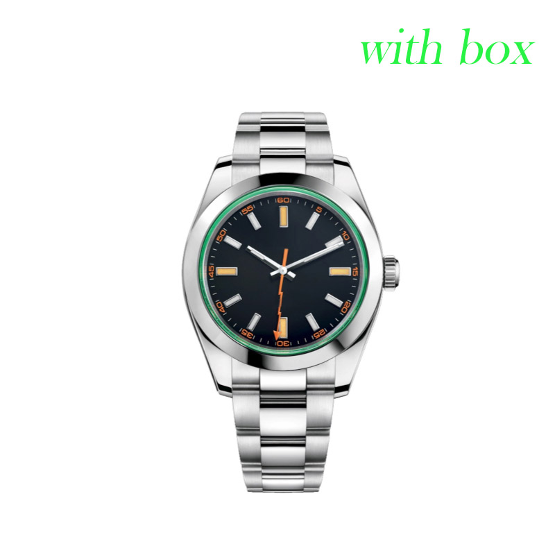 Mens designer watch 40MM Automatic Watches 2813 movement 904L Stainless Steel Strap Sapphire Luminous luxury Wristwatches With Box and papers free s