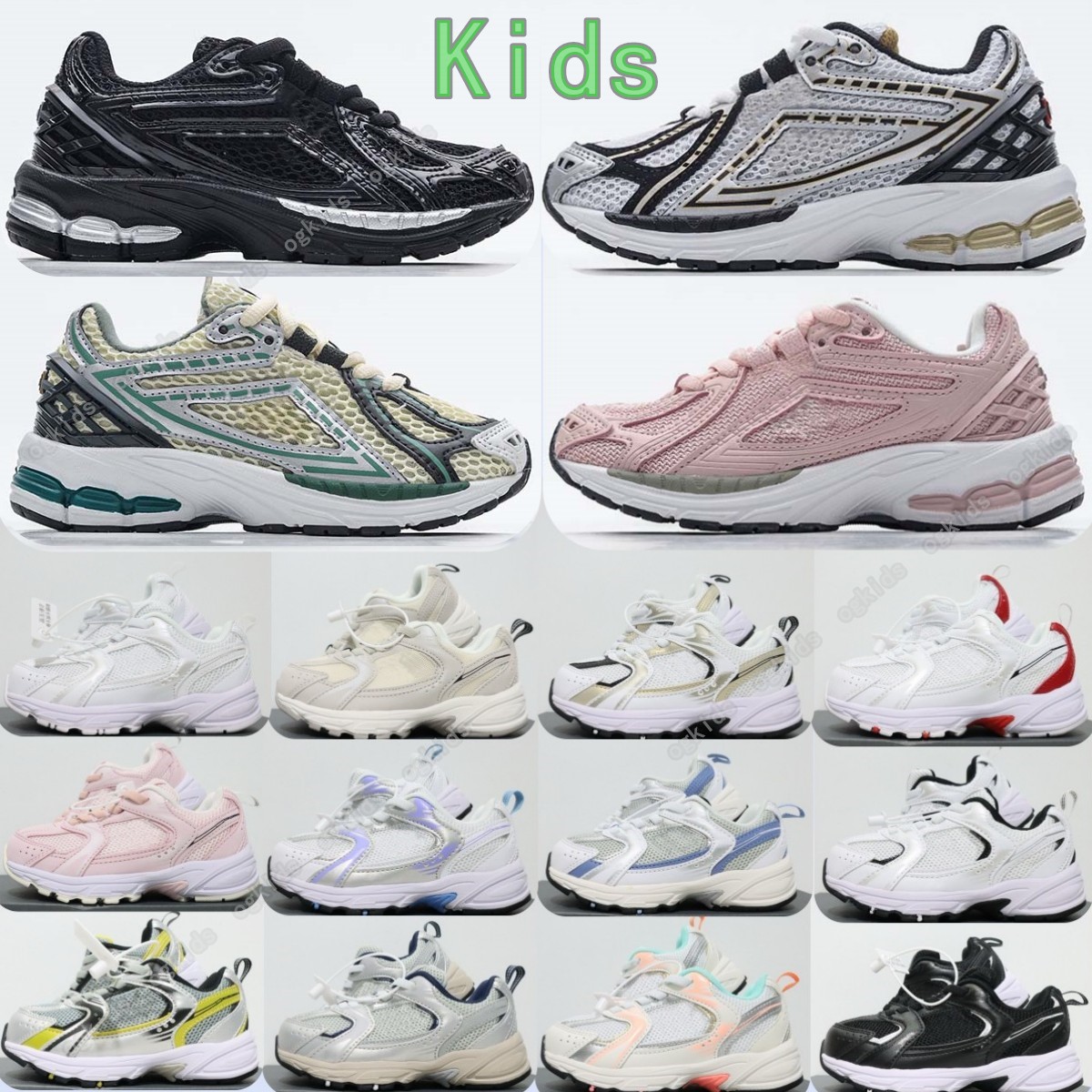Designer Kids Shoes toddler Running Sneakers youth boys girls pink Shoe Runner Black White Blue Sports Trainers-image-906693745