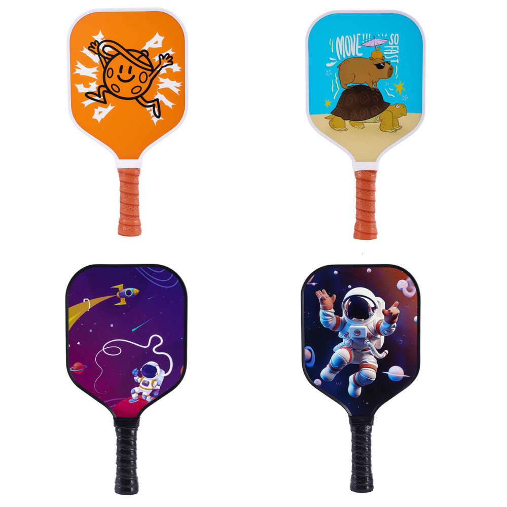 Hot Selling Children's Racket Glass Fiber Board Pickleball School Toy Gift Recreational Carbon Racket