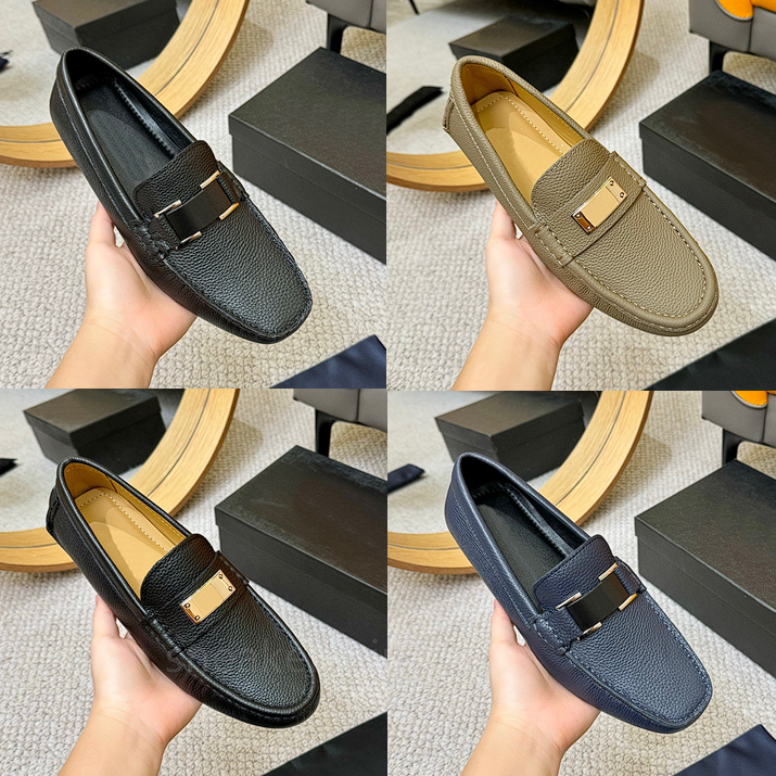 Chaussures de créateurs hommes robes de chaussures modes de mode de mode de mode en cuir authentique