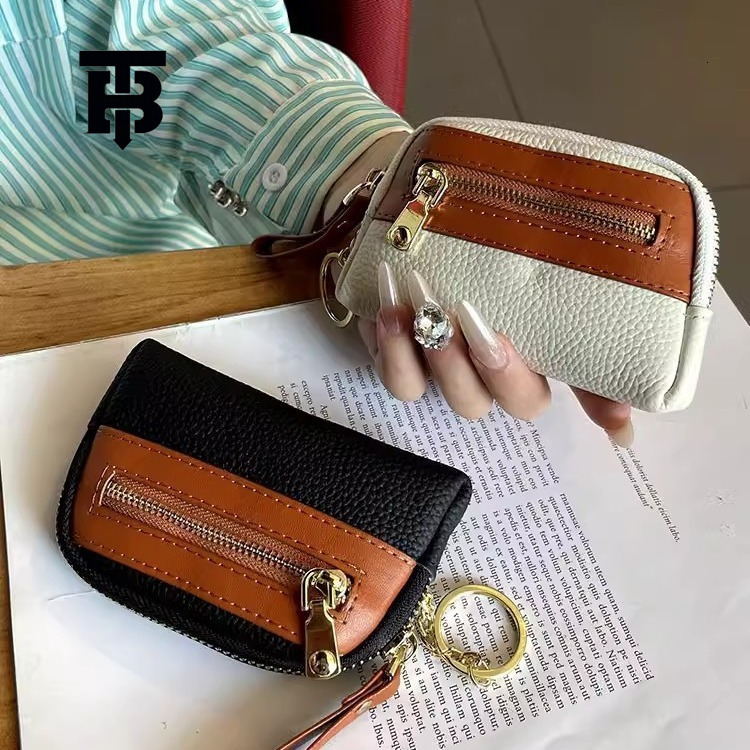 TB BHULAMTE Women's Wallet New Designer Genuine Pickup Bag Keychain Versatile Luxury Japanese Zipper Coin Bag Free Shipping Fashion Handbag Pho