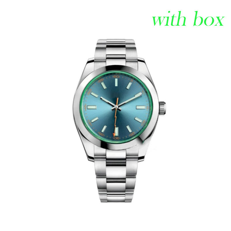 Mens 40MM watch designer Automatic Watches 2813 movement 904L Stainless Steel Strap Sapphire Luminous Wristwatches With Box and papers free shipping