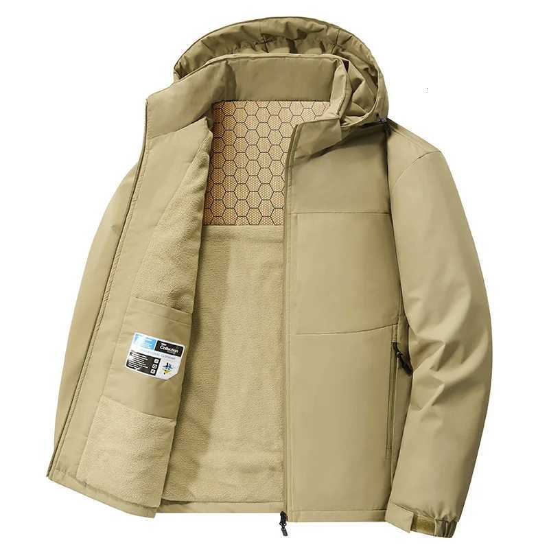 Mens Winter SoftShell Tactical Waterproof Jackets Male Hood Coat Combat Fishing Hiking Camping Climbing Skiing Outdoor Sports CXJ250826