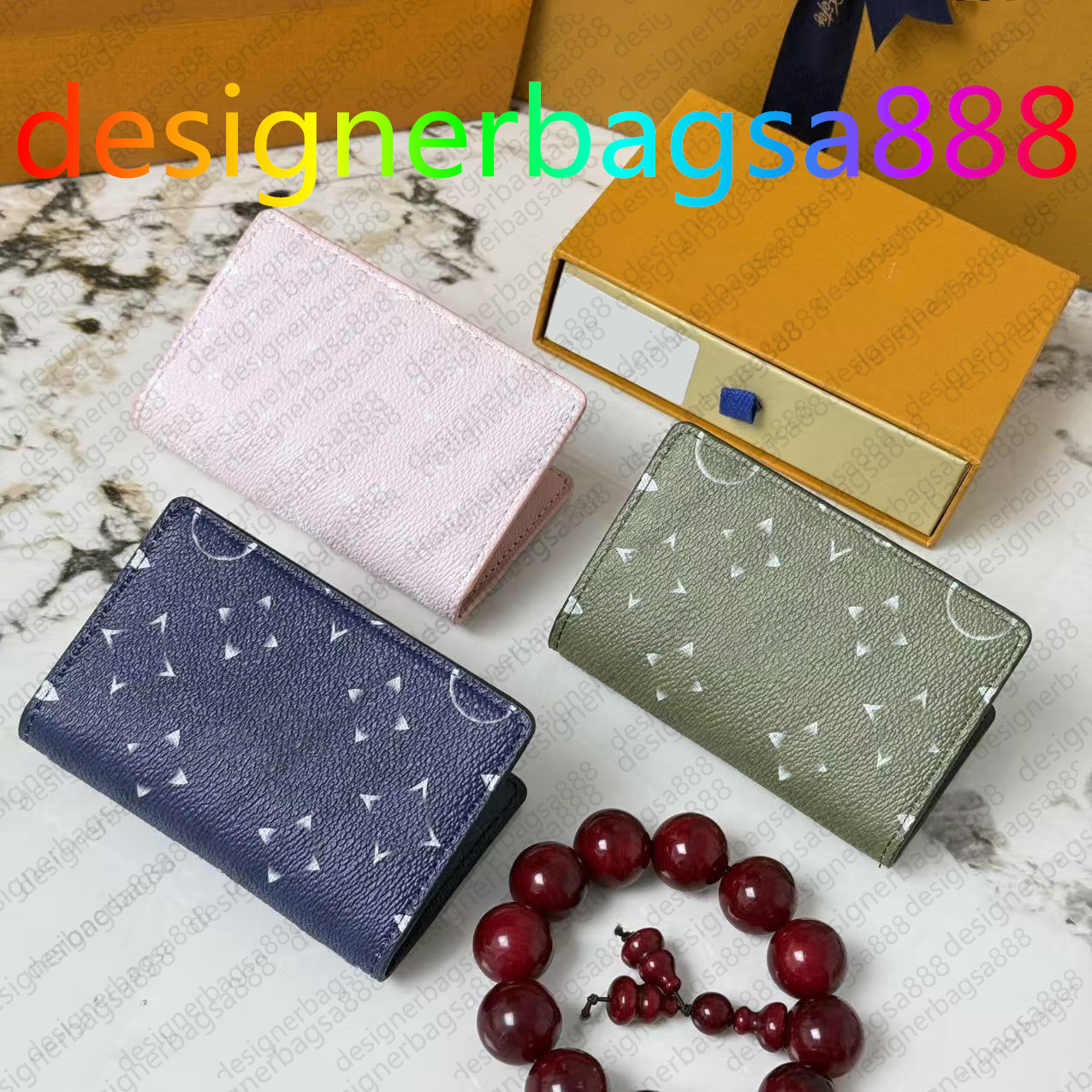2025 Top Quality Multiple Wallet POCKET ORGANIZER leather card holders men wallets purse flower letters credit short money clutch bags Sports Scene