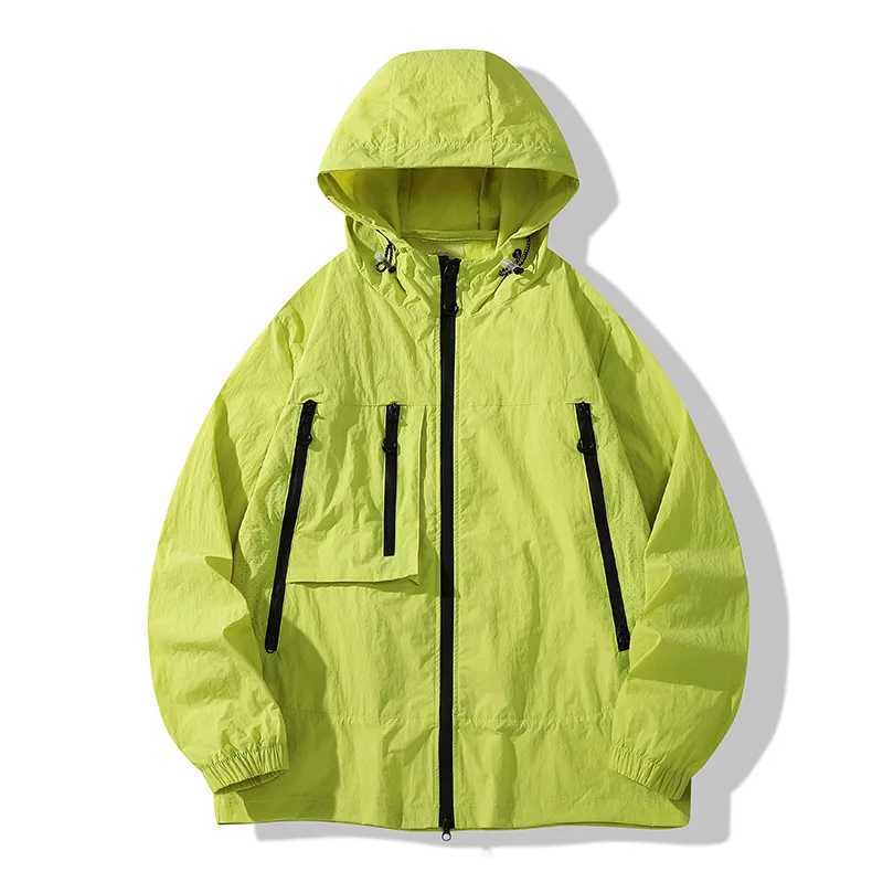 Mens and Womens Waterproof and Windproof Jackets Outdoor Windproof Jackets Breathable Fishing and Camping Jackets for AutumnXJ250826
